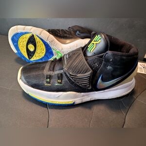 Nike Kyrie 6 "Shutter Shades" Black Glow In The Dark Men Size 9